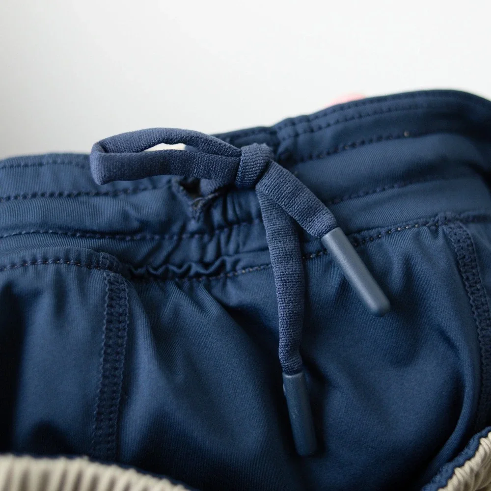 Birddogs Khaki Shorts with Navy Waistband